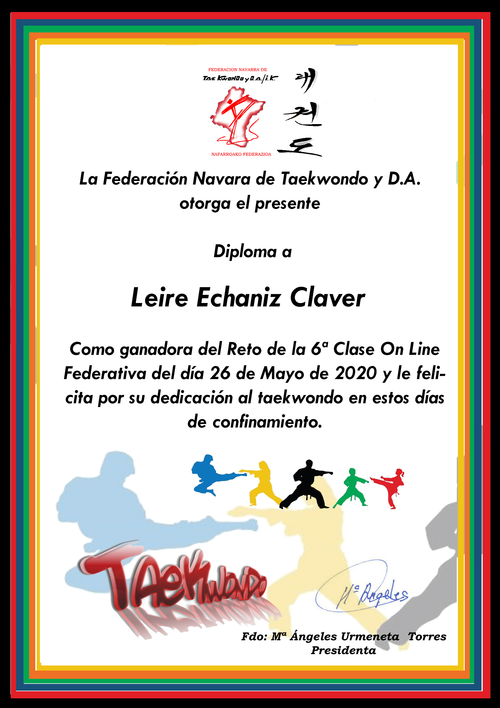 GANADORA 6 RETO SEMANAL